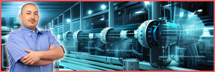 Scopri l'Automazione Industriale: L'Immagine di Copertina che Cattura l'Essenza del Controllo dei Processi Industriali